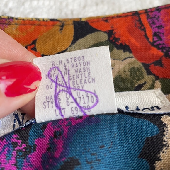 Floral Rayon Blazer - Picture 4 of 5